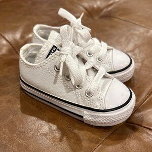 Leather Converse All Stars
